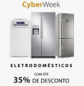 Eletrodomésticos até 35% com a CyberWeek