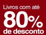 Livros na Americanas com até 80% OFF